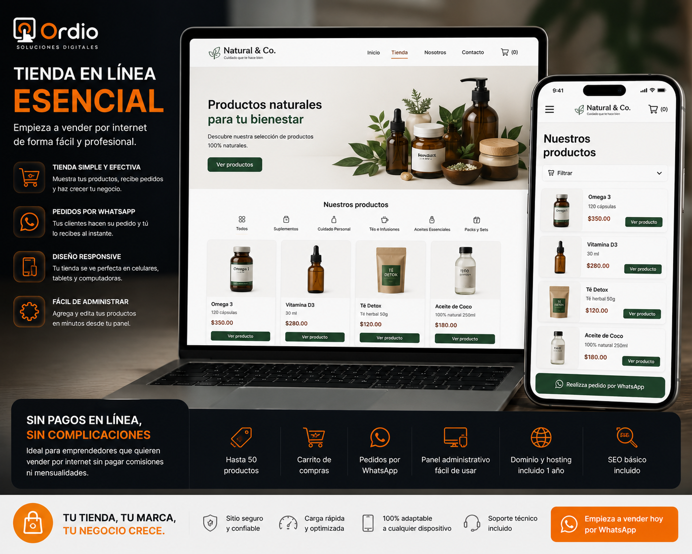 Tienda en Línea Esencial